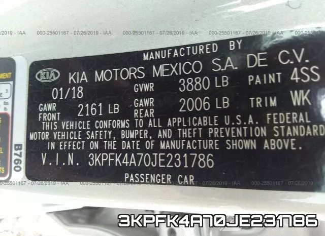 3KPFK4A70JE231786 фото 10