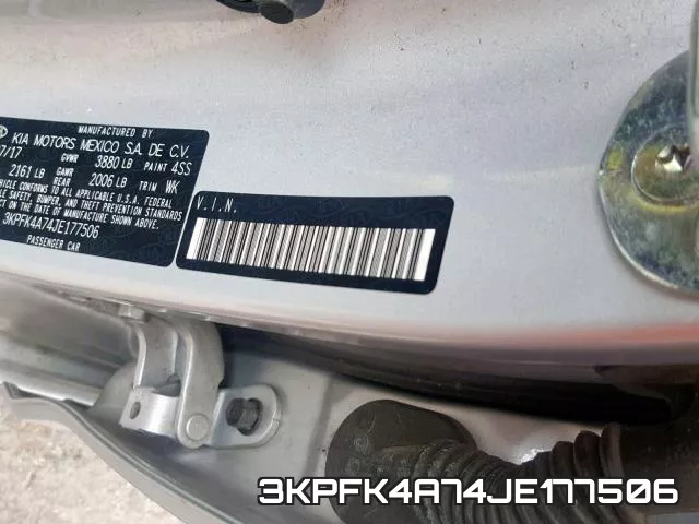 3KPFK4A74JE177506 фото 2
