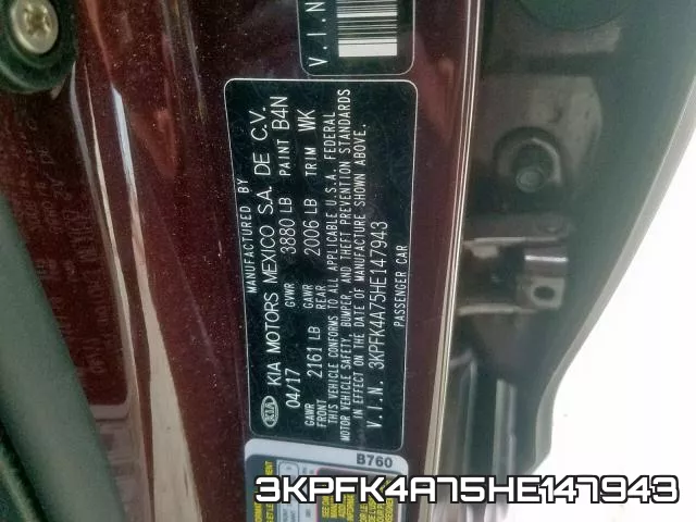 3KPFK4A75HE147943 фото 2