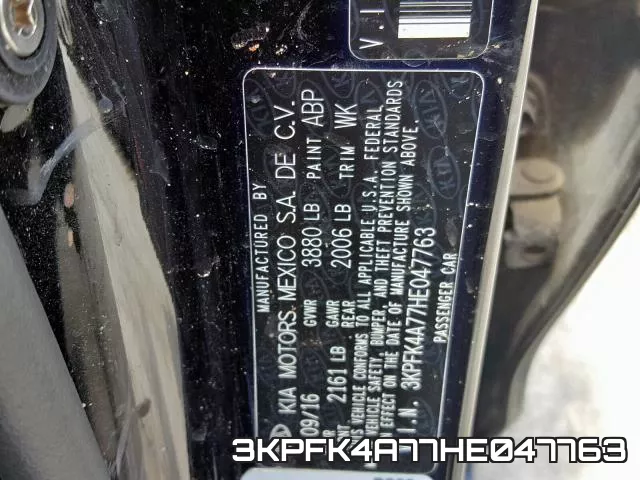 3KPFK4A77HE047763 фото 2