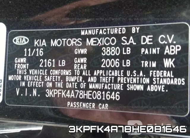3KPFK4A78HE081646 фото 10