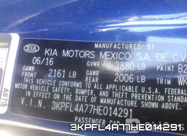 3KPFL4A77HE014291 фото 10