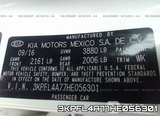 3KPFL4A77HE056301 фото 10