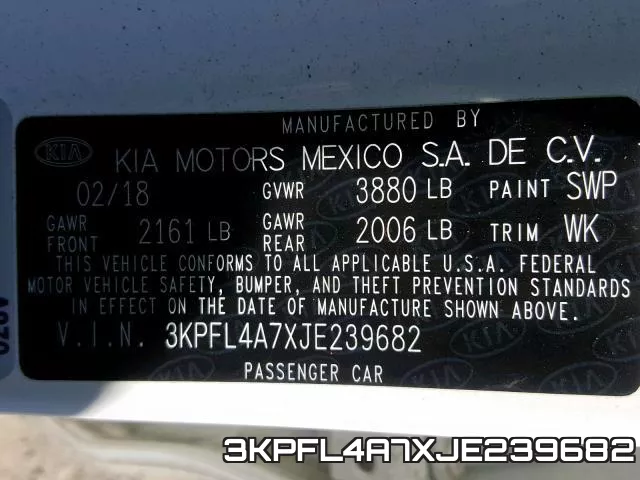 3KPFL4A7XJE239682 фото 2