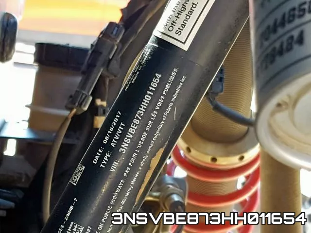 3NSVBE873HH011654 фото 2