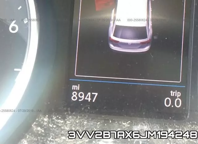 3VV2B7AX6JM194248 фото 8