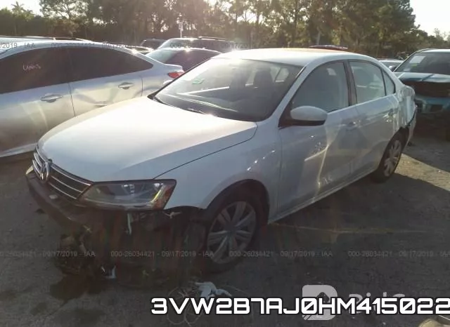3VW2B7AJ0HM415022 фото 3
