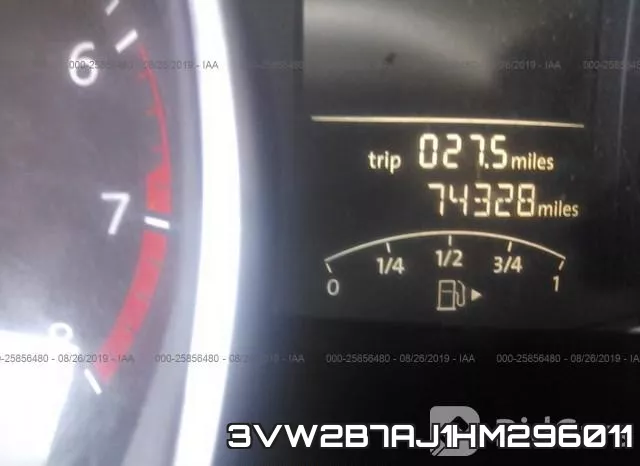 3VW2B7AJ1HM296011 фото 8