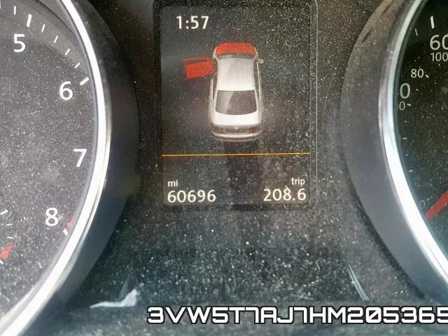 3VW5T7AJ7HM205365 фото 9