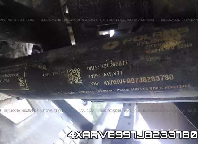 4XARVE997J8233780 фото 2