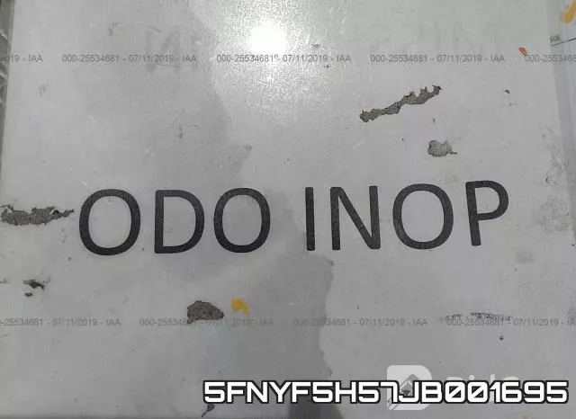 5FNYF5H57JB001695 фото 8