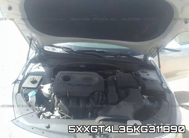 5XXGT4L36KG311890 фото 2