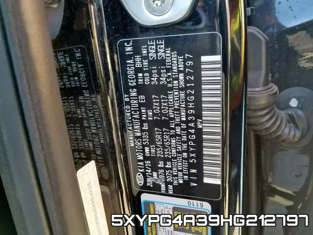 5XYPG4A39HG212797 фото 2