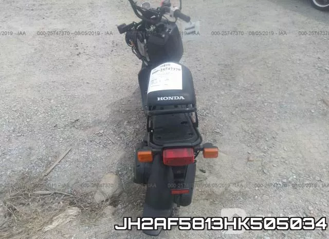 JH2AF5813HK505034 фото 7
