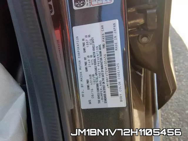 JM1BN1V72H1105456 фото 2