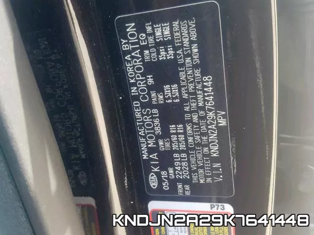 KNDJN2A29K7641448 фото 2