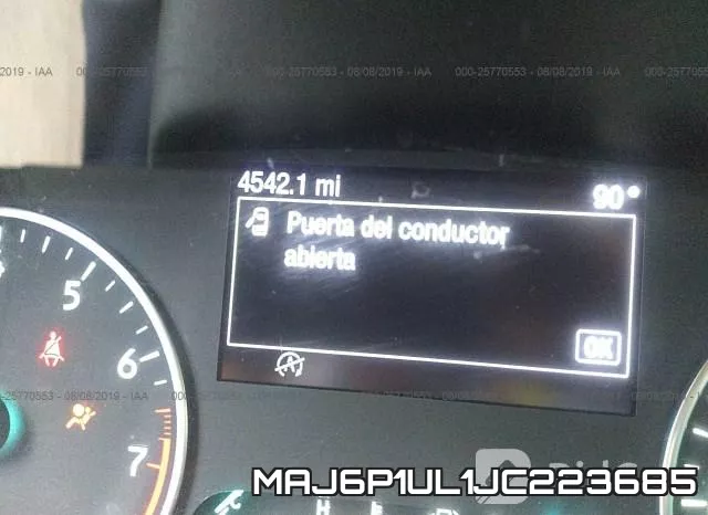 MAJ6P1UL1JC223685 фото 8