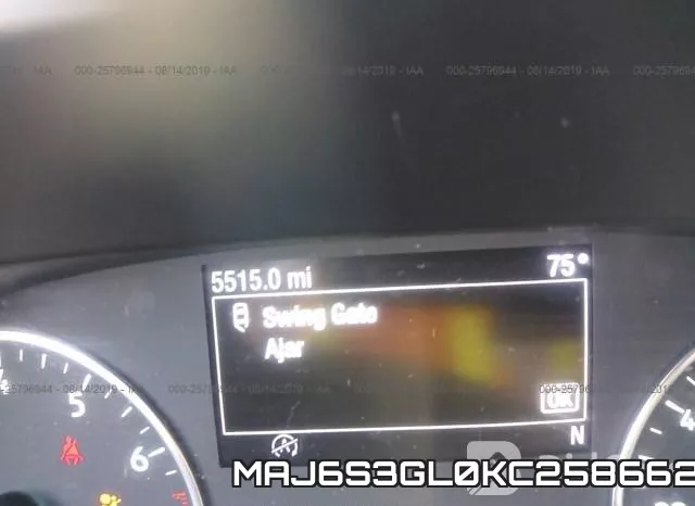 MAJ6S3GL0KC258662 фото 8