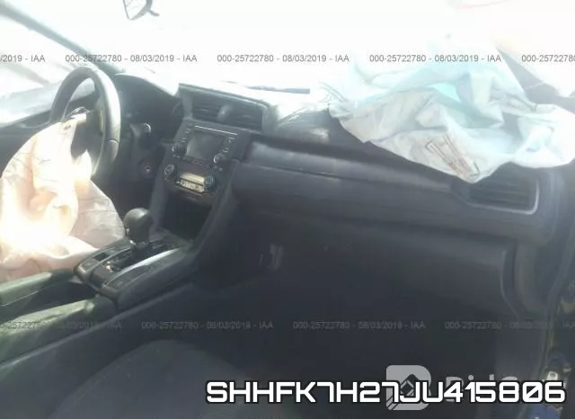 SHHFK7H27JU415806 фото 6