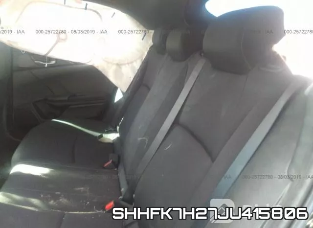 SHHFK7H27JU415806 фото 9