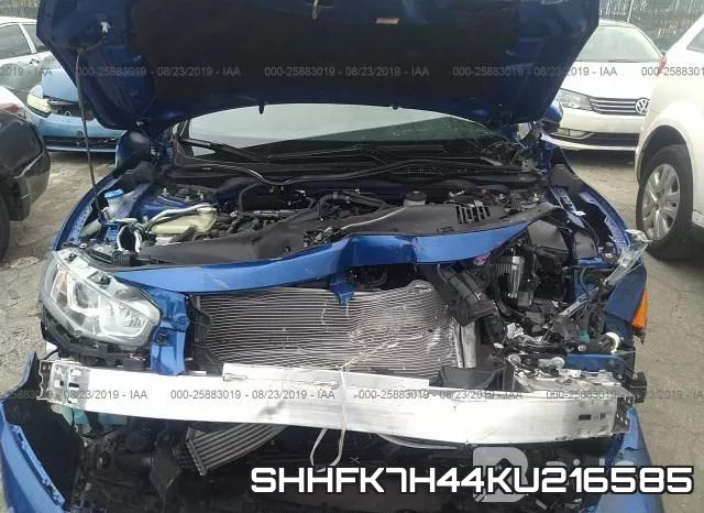 SHHFK7H44KU216585 фото 2