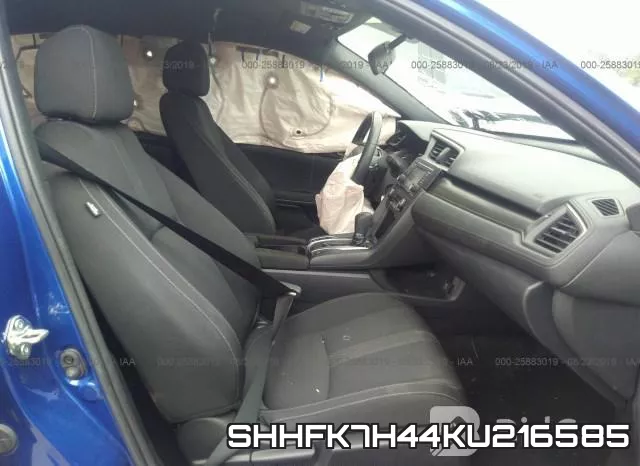 SHHFK7H44KU216585 фото 6