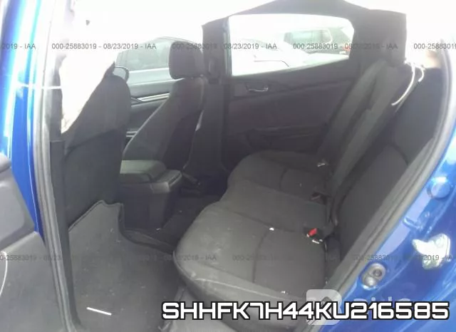 SHHFK7H44KU216585 фото 9