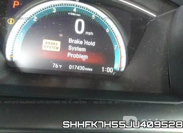 SHHFK7H55JU409528 фото 8