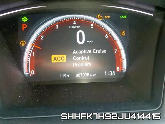 SHHFK7H92JU414415 фото 9