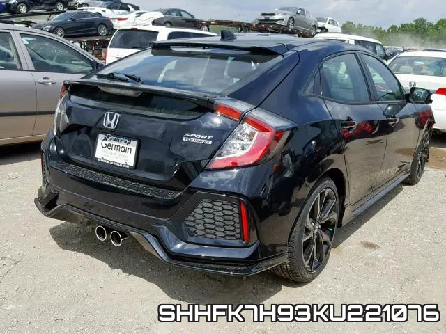 SHHFK7H93KU221076 фото 5