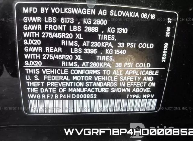 WVGRF7BP4HD000852 фото 10