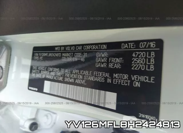 YV126MFL8H2424813 фото 10