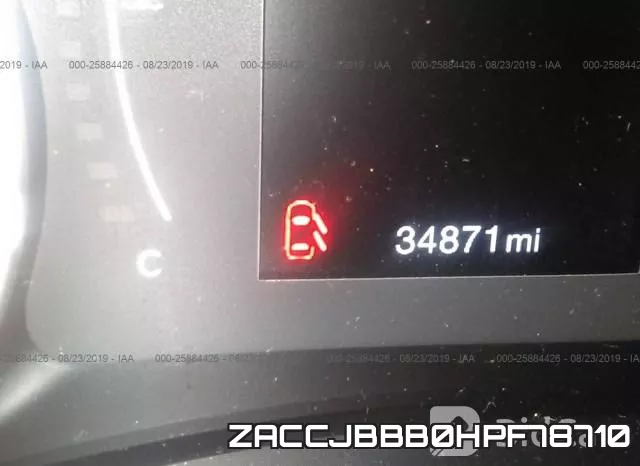 ZACCJBBB0HPF78710 фото 8