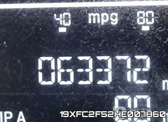 19XFC2F52HE007860 фото 8