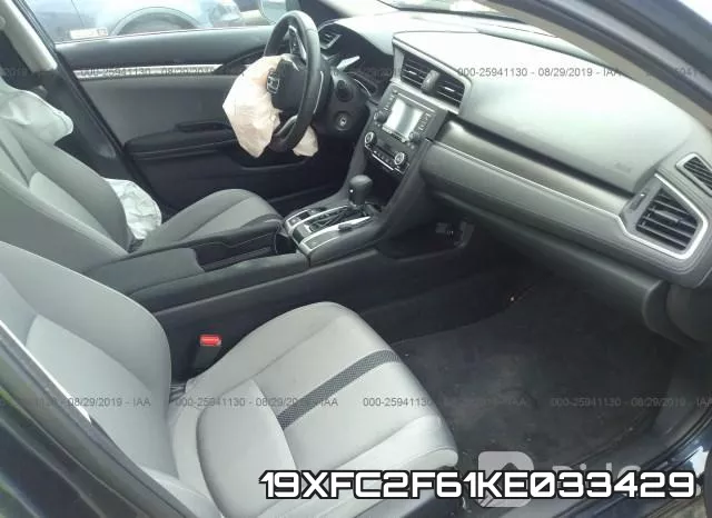 19XFC2F61KE033429 фото 6