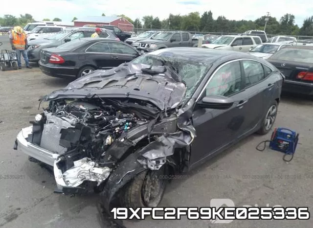 19XFC2F69KE025336 фото 3