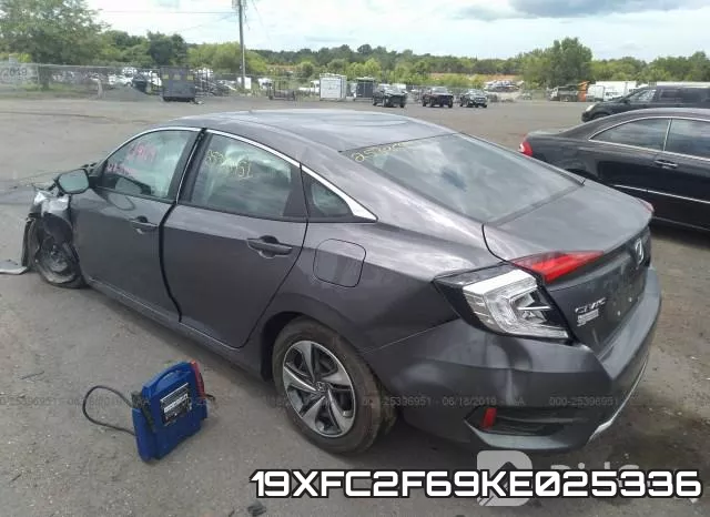 19XFC2F69KE025336 фото 4