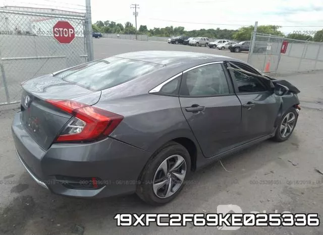 19XFC2F69KE025336 фото 5