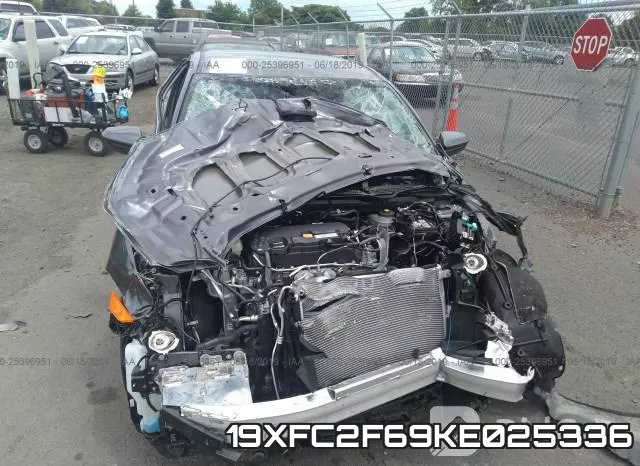 19XFC2F69KE025336 фото 7