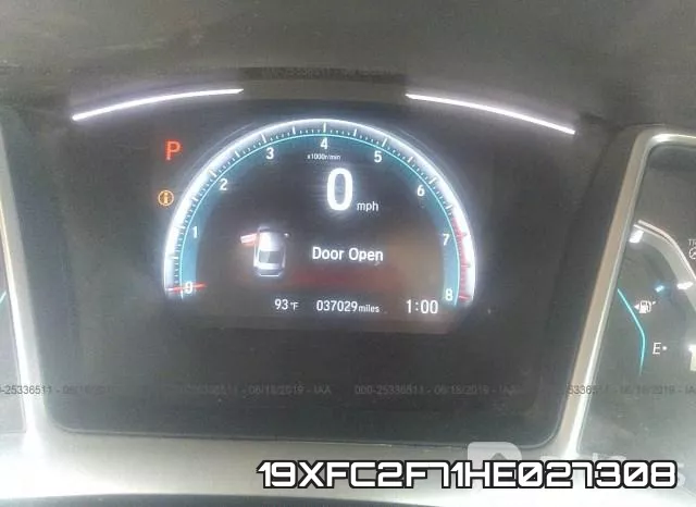 19XFC2F71HE027308 фото 8