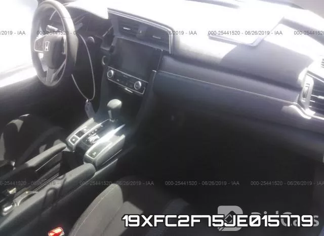 19XFC2F75JE015779 фото 6