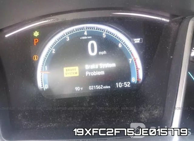 19XFC2F75JE015779 фото 8