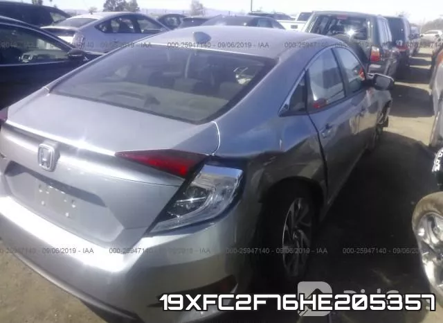 19XFC2F76HE205357 фото 5