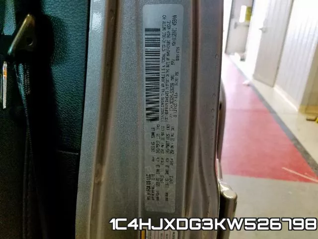 1C4HJXDG3KW526798 фото 2
