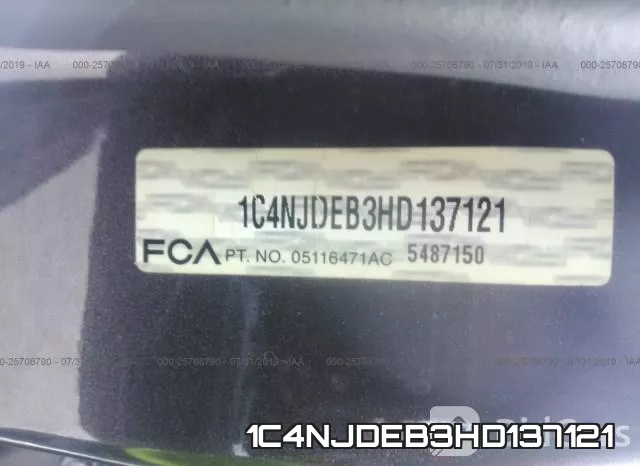 1C4NJDEB3HD137121 фото 10