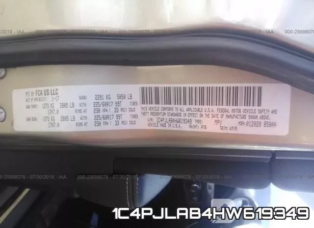 1C4PJLAB4HW619349 фото 10