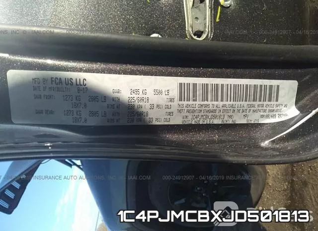 1C4PJMCBXJD501813 фото 10