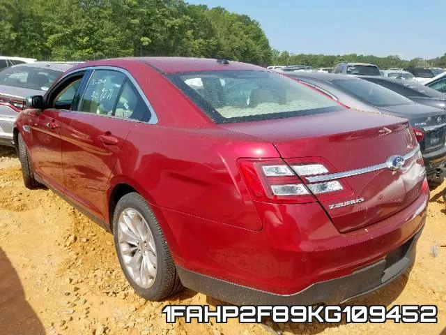 1FAHP2F89KG109452 фото 4