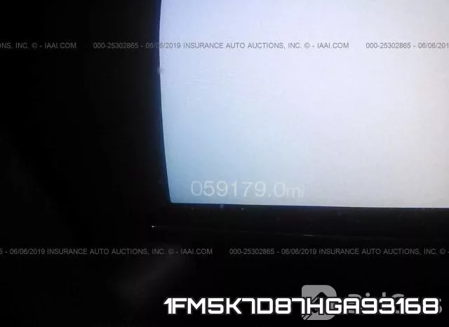 1FM5K7D87HGA93168 фото 8