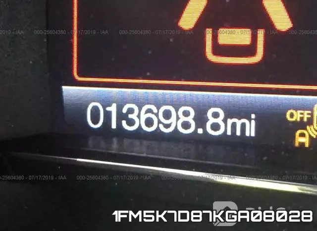 1FM5K7D87KGA08028 фото 8